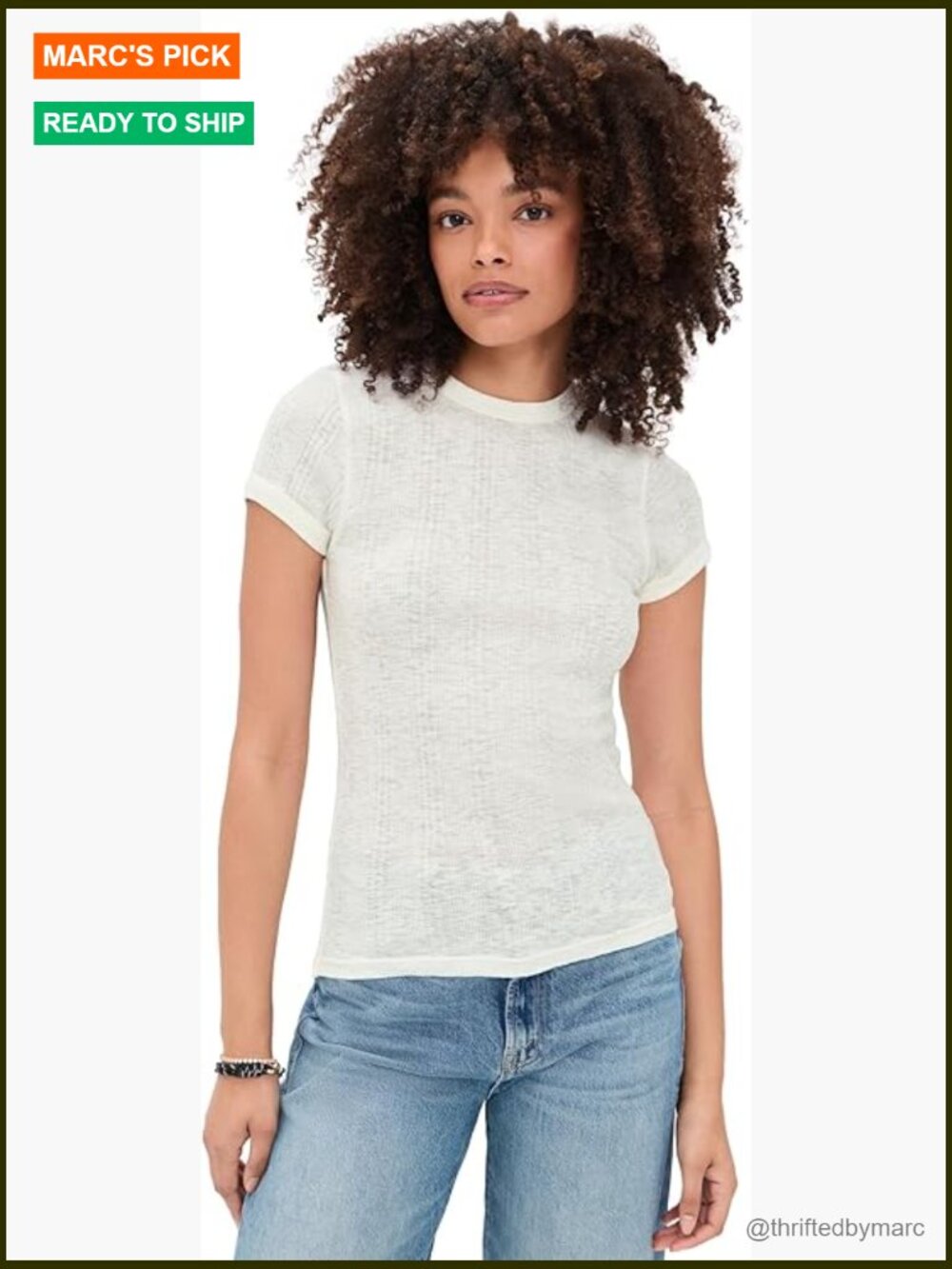 Ringer tee ribbed jersey crew neck short sleeve casual top lightweight